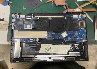 Step by step laptop disassembly for hinge repair - CPRepairs Lab